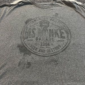 GAS MONKEY GARAGE Grey tee, XXXL
